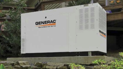 Generac generator installed in Habersham, GA by Meehan Electrical Services.