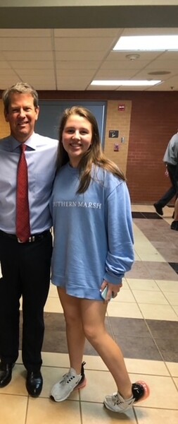 Governor Brian Kemp with my beautiful daughter, Lottie. (1)